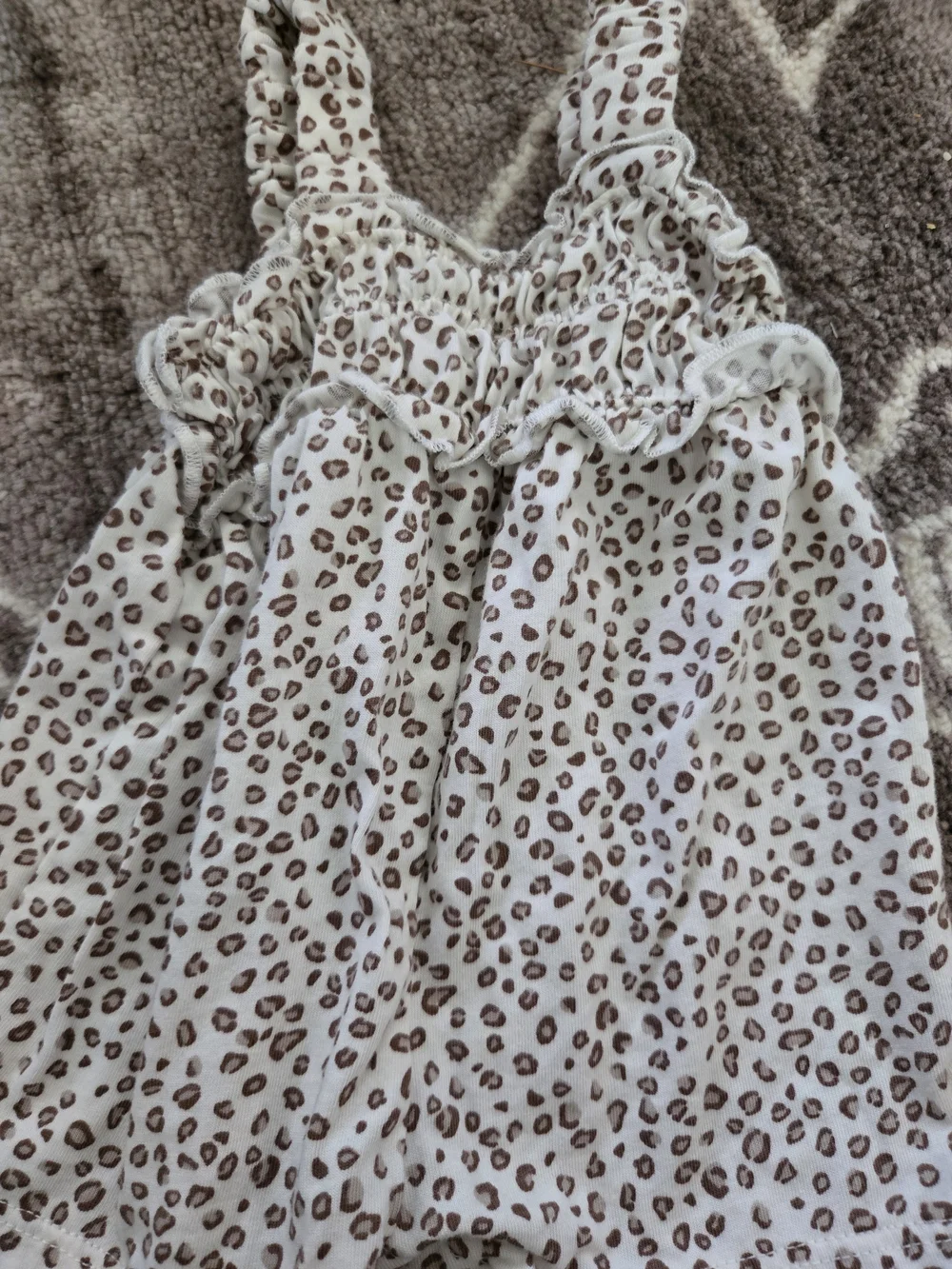 Carter's Newborn Leopard Romper